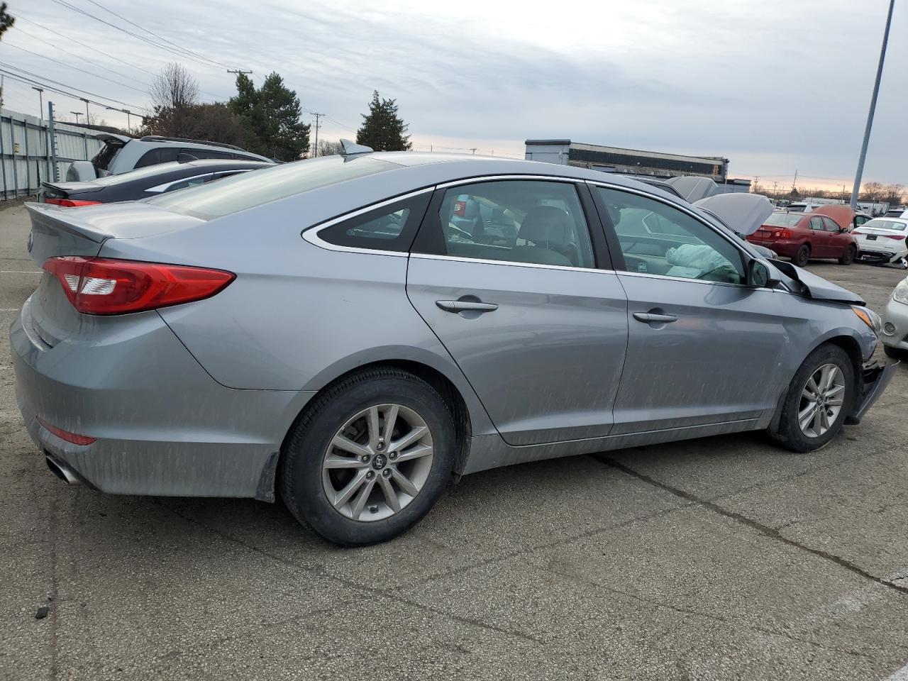 2016 Hyundai Sonata VIN 5NPE24AF9GH420671 Copart auction photo, front end damage thumbnail 3