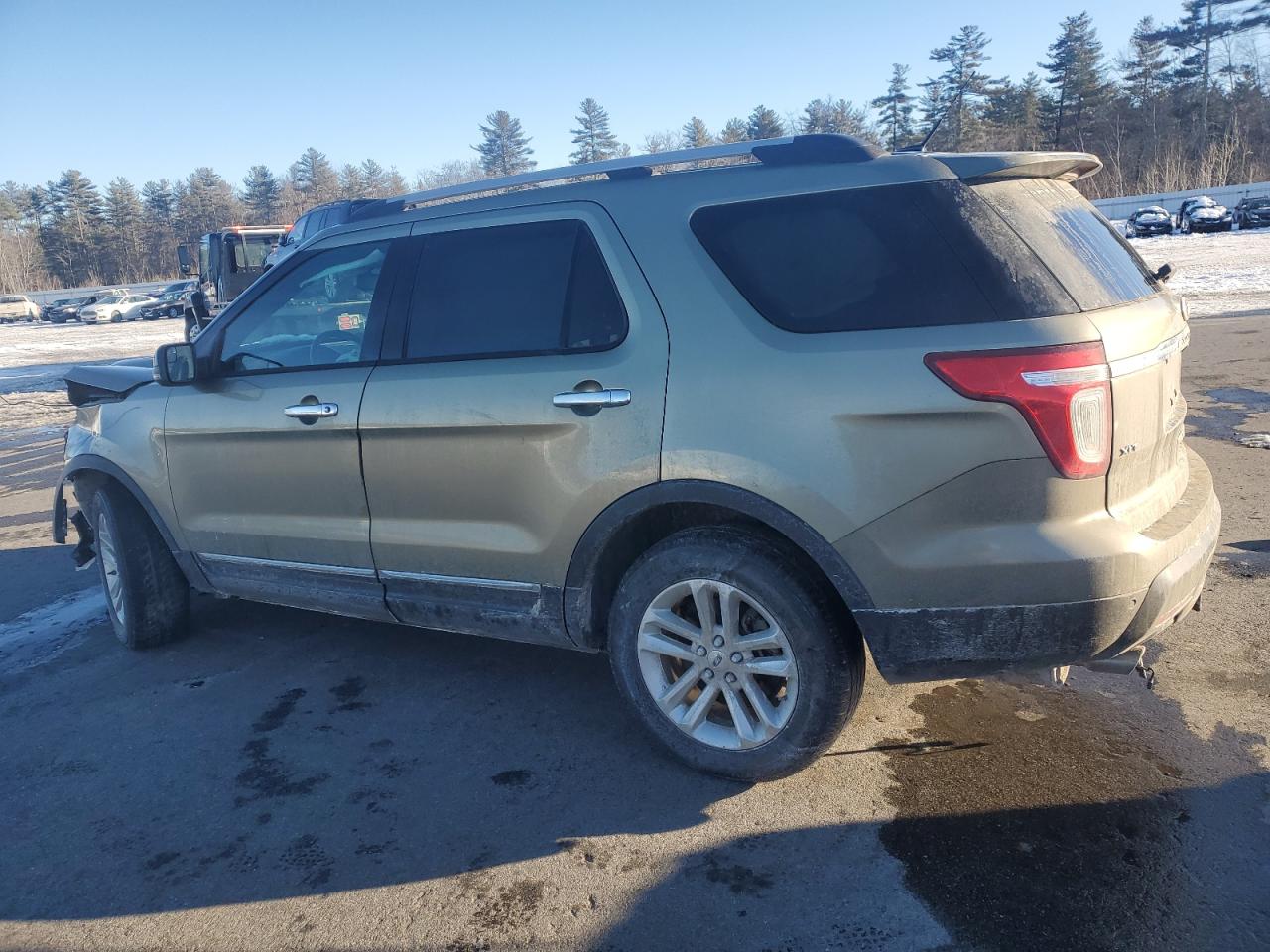 2013 Ford Explorer VIN 1FM5K8D82DGA22556 Copart auction photo, front end damage thumbnail 2