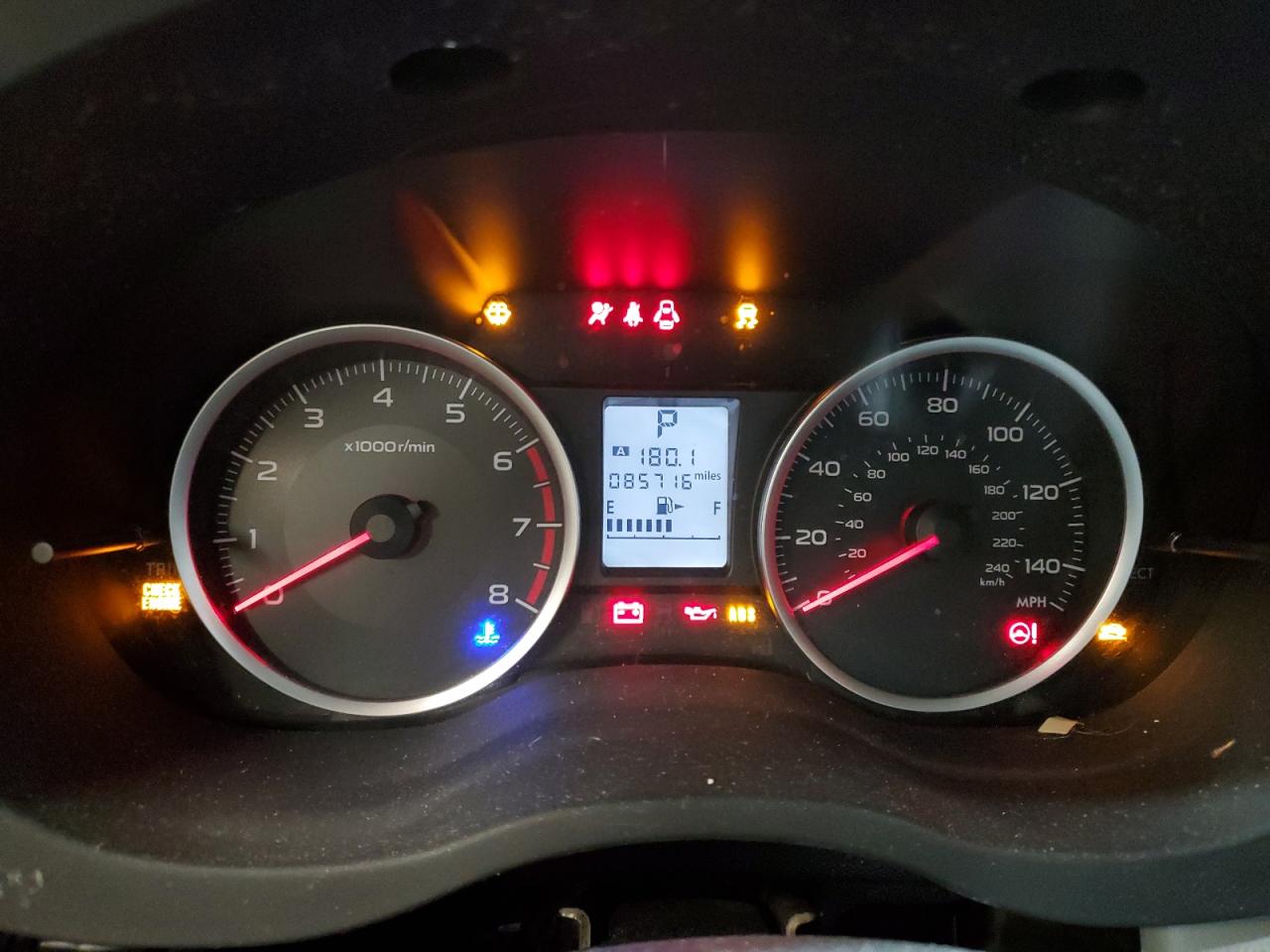 2018 Subaru Forester VIN JF2SJABCXJH477929 Copart auction photo, front end / side damage thumbnail 9