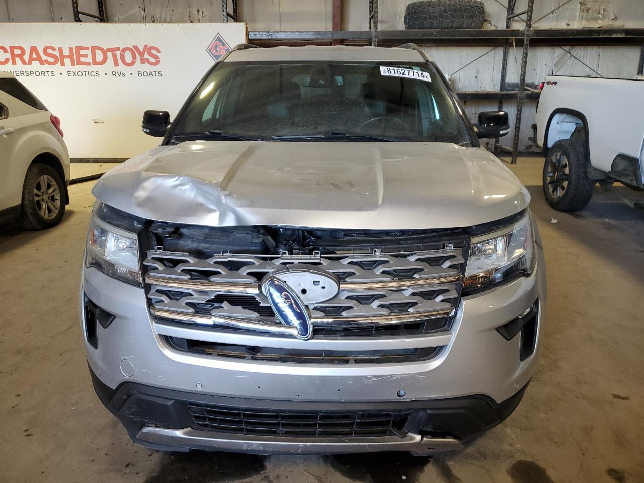 2018 Ford Explorer VIN 1FM5K8D88JGA96432 Copart auction photo, front end / minor dent/scratches damage thumbnail 5