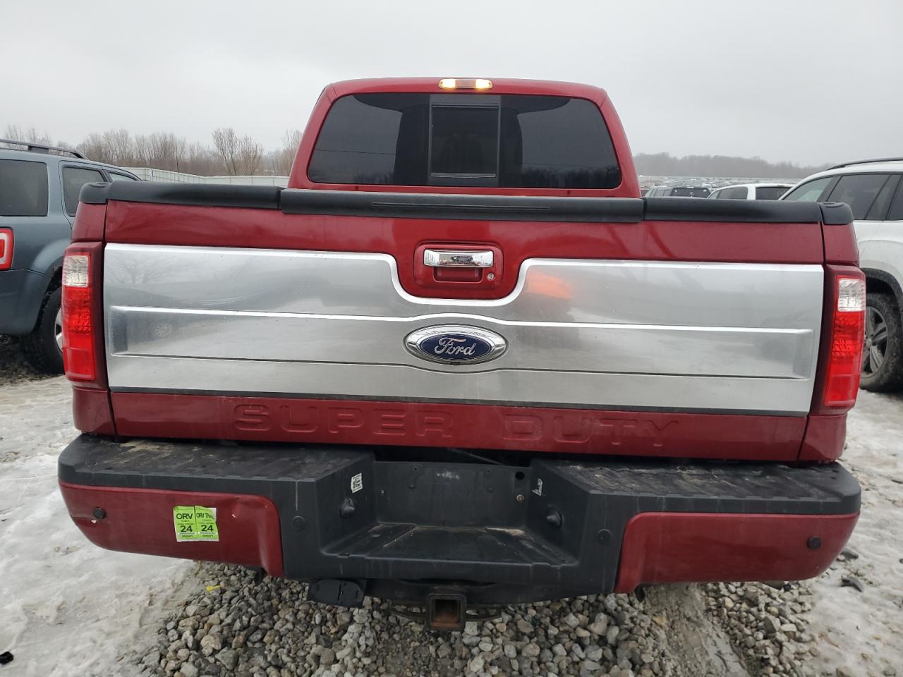 2013 Ford F350 VIN 1FT8W3BT4DEB71465 Copart auction photo, side / minor dent/scratches damage thumbnail 6