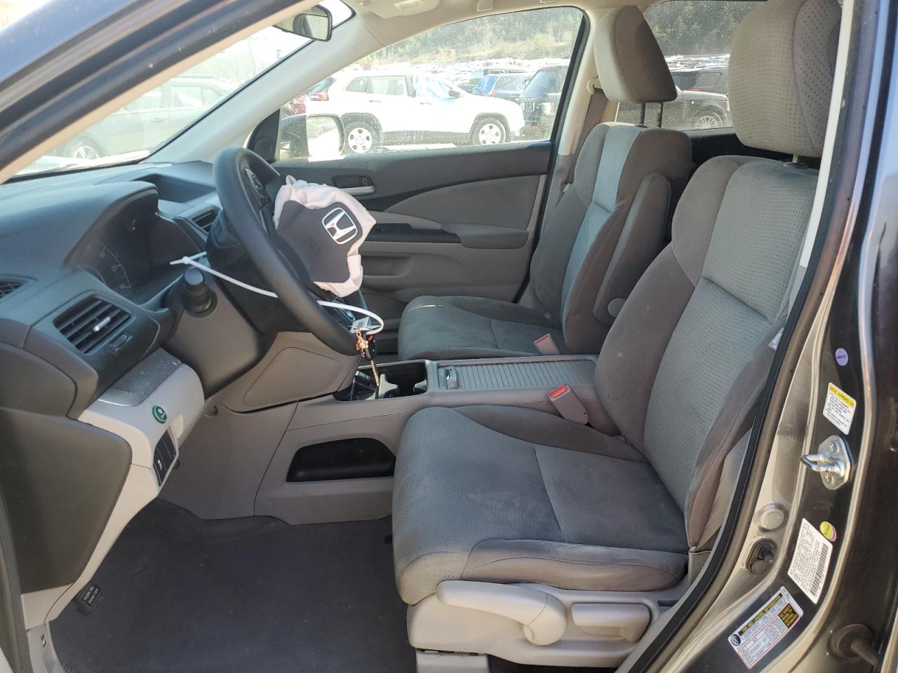 2013 Honda CR-V VIN 2HKRM4H56DH658191 Copart auction photo, front end / side damage thumbnail 7