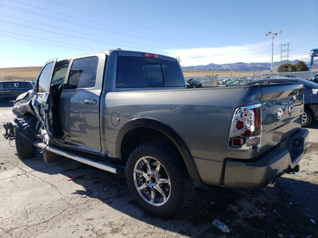 2013 RAM 1500 VIN 1C6RR7MT4DS626016 Copart auction photo, side / front end damage thumbnail 2