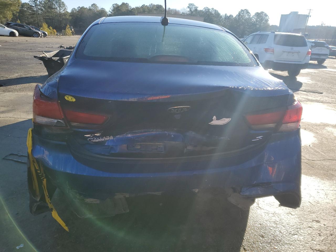 2020 KIA Rio VIN 3KPA24AD7LE282625 Copart auction photo, front end damage thumbnail 6