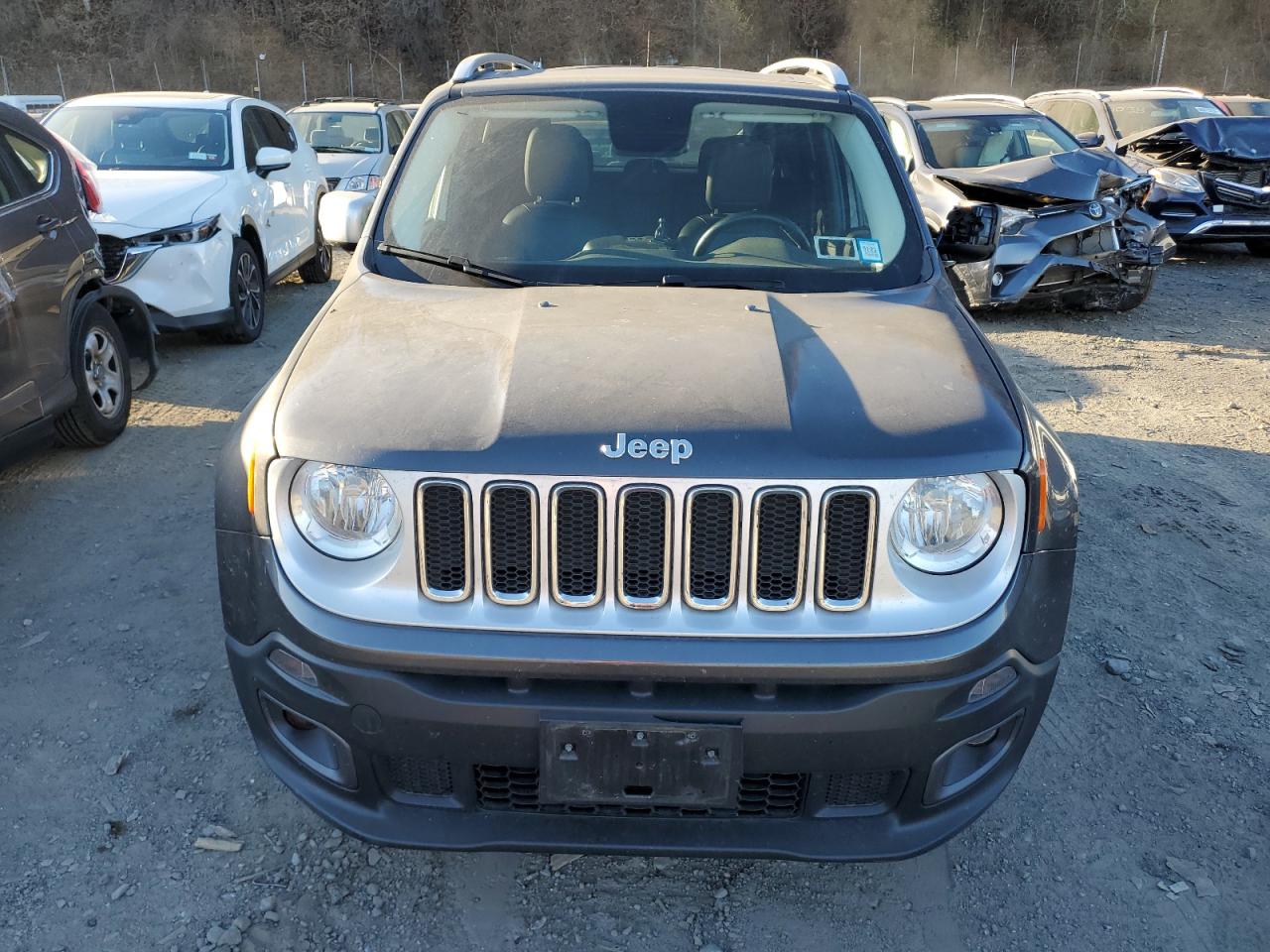 2016 Jeep Renegade VIN ZACCJBDT7GPE30008 Copart auction photo, side / front end damage thumbnail 5