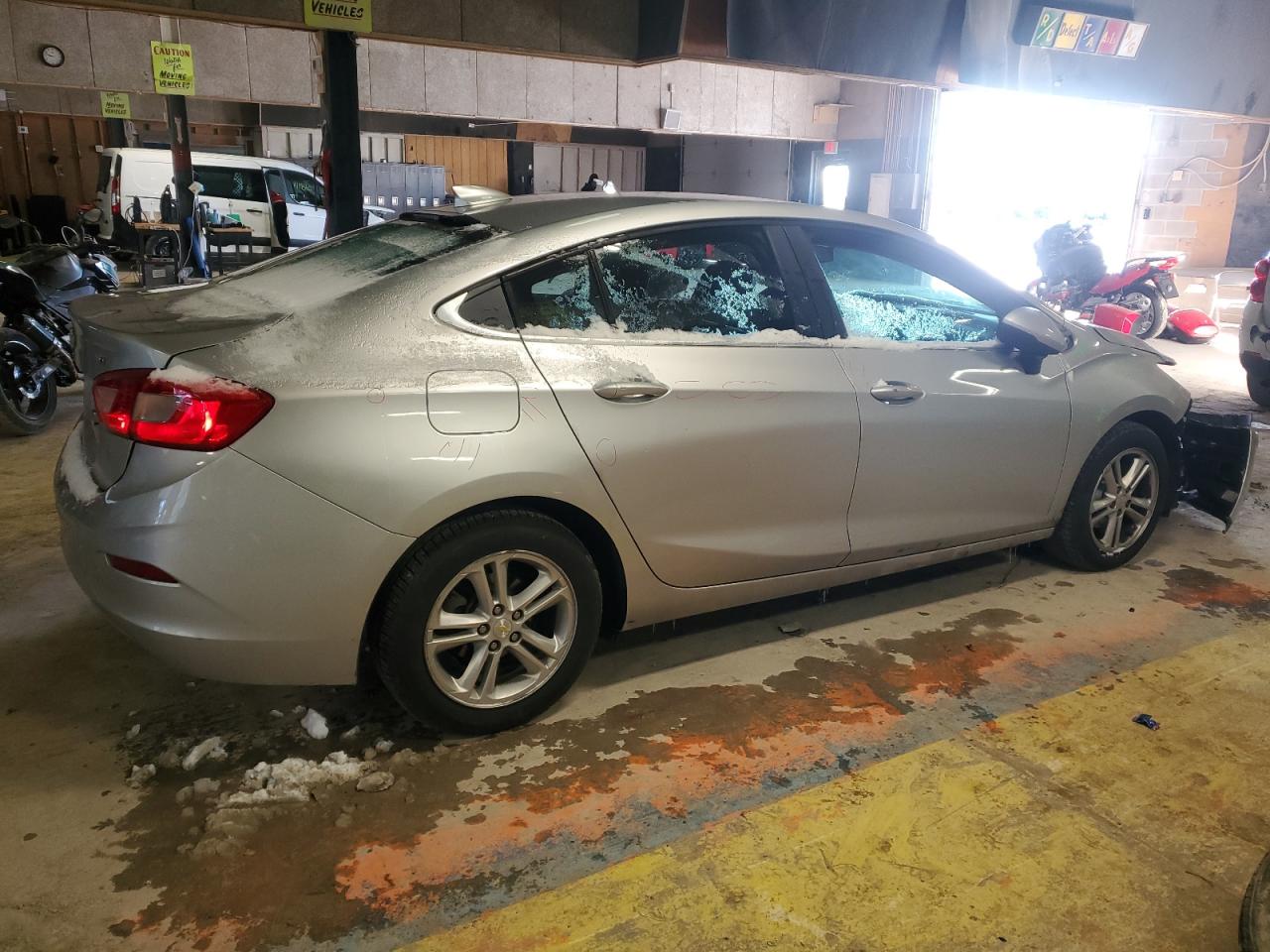 2017 Chevrolet Cruze VIN 1G1BE5SM4H7158585 Copart auction photo, front end / mechanical damage thumbnail 3