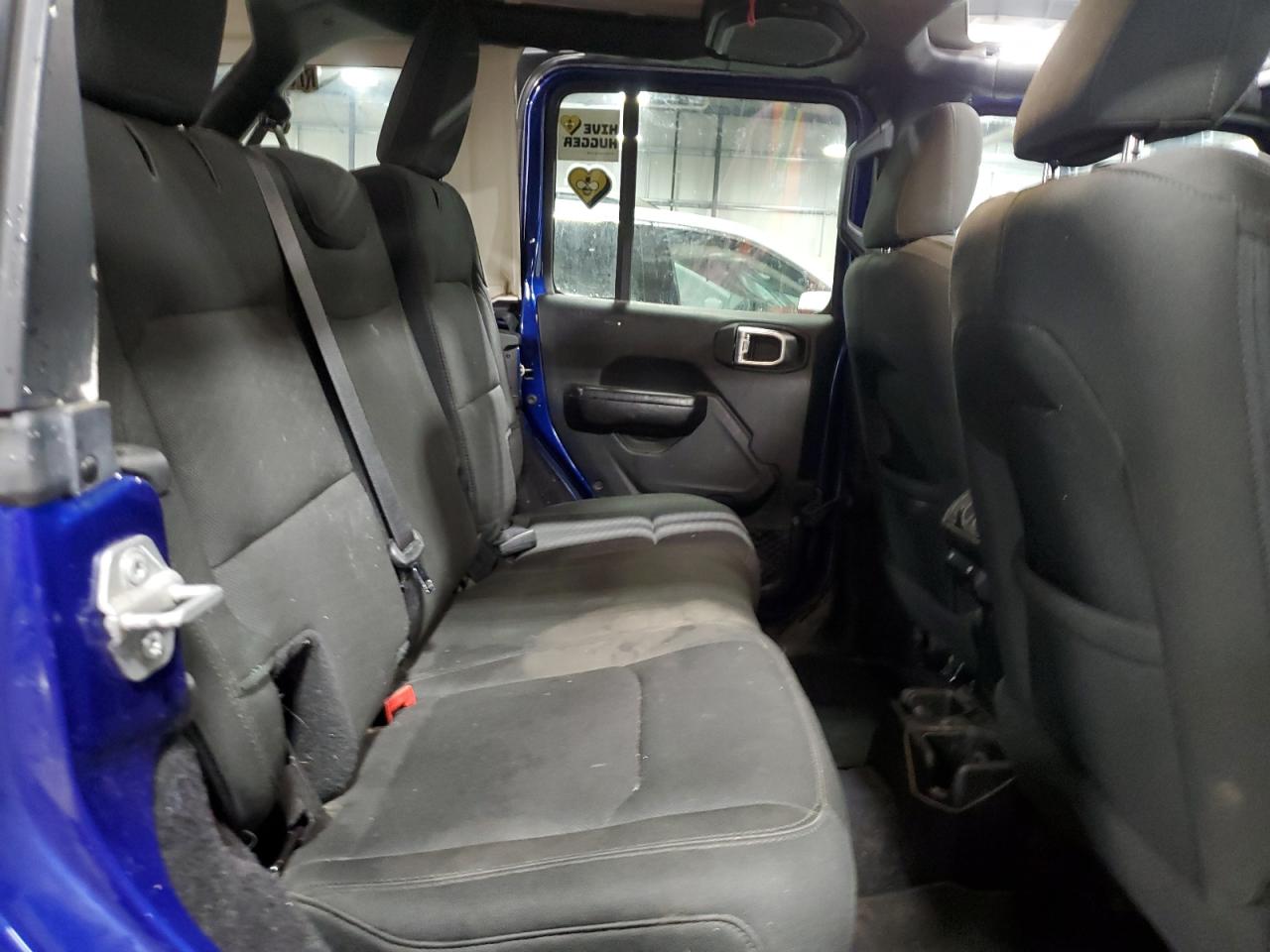 2019 Jeep Wrangler VIN 1C4HJXDN1KW668517 Copart auction photo, rear end / hail damage thumbnail 11