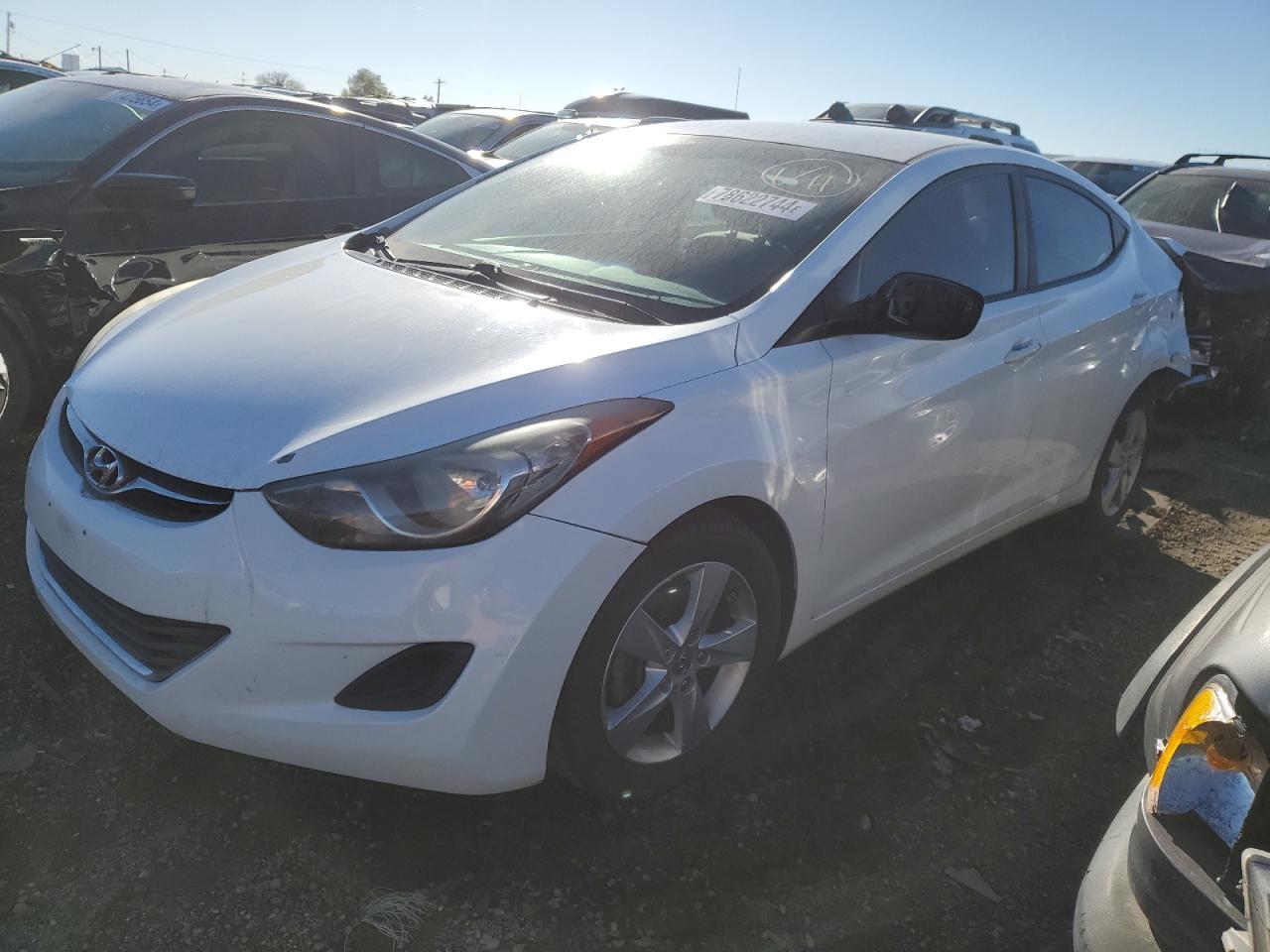 2013 Hyundai Elantra VIN 5NPDH4AE1DH265658