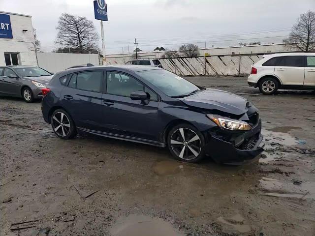 2017 Subaru Impreza VIN 4S3GTAM65H3730023 Copart auction photo, front end / side damage thumbnail 11