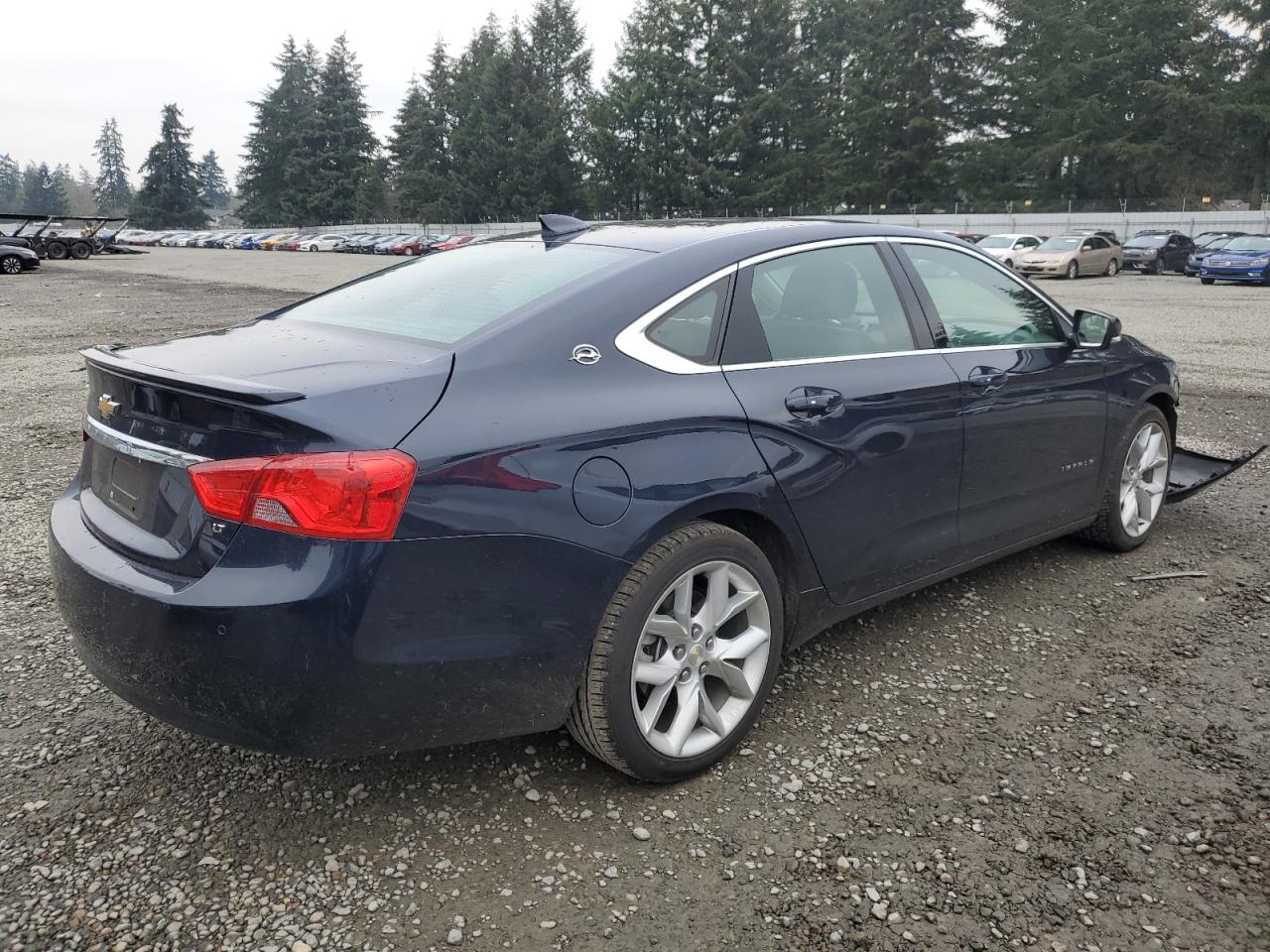 2015 Chevrolet Impala VIN 2G1125S33F9229038 Copart auction photo, front end / side damage thumbnail 3