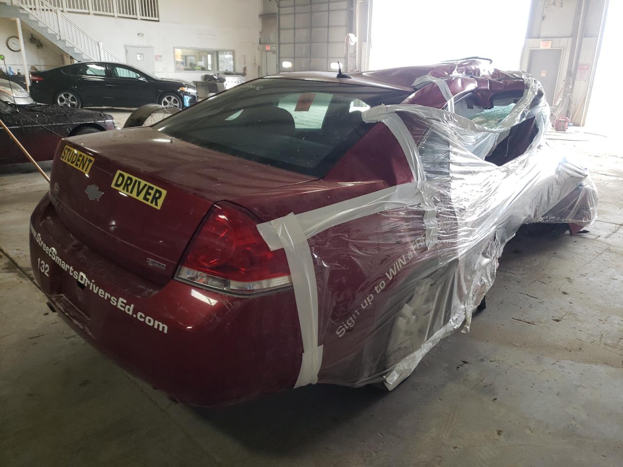 2014 Chevrolet Impala VIN 2G1WB5E34E1140643 Copart auction photo, rollover damage thumbnail 4