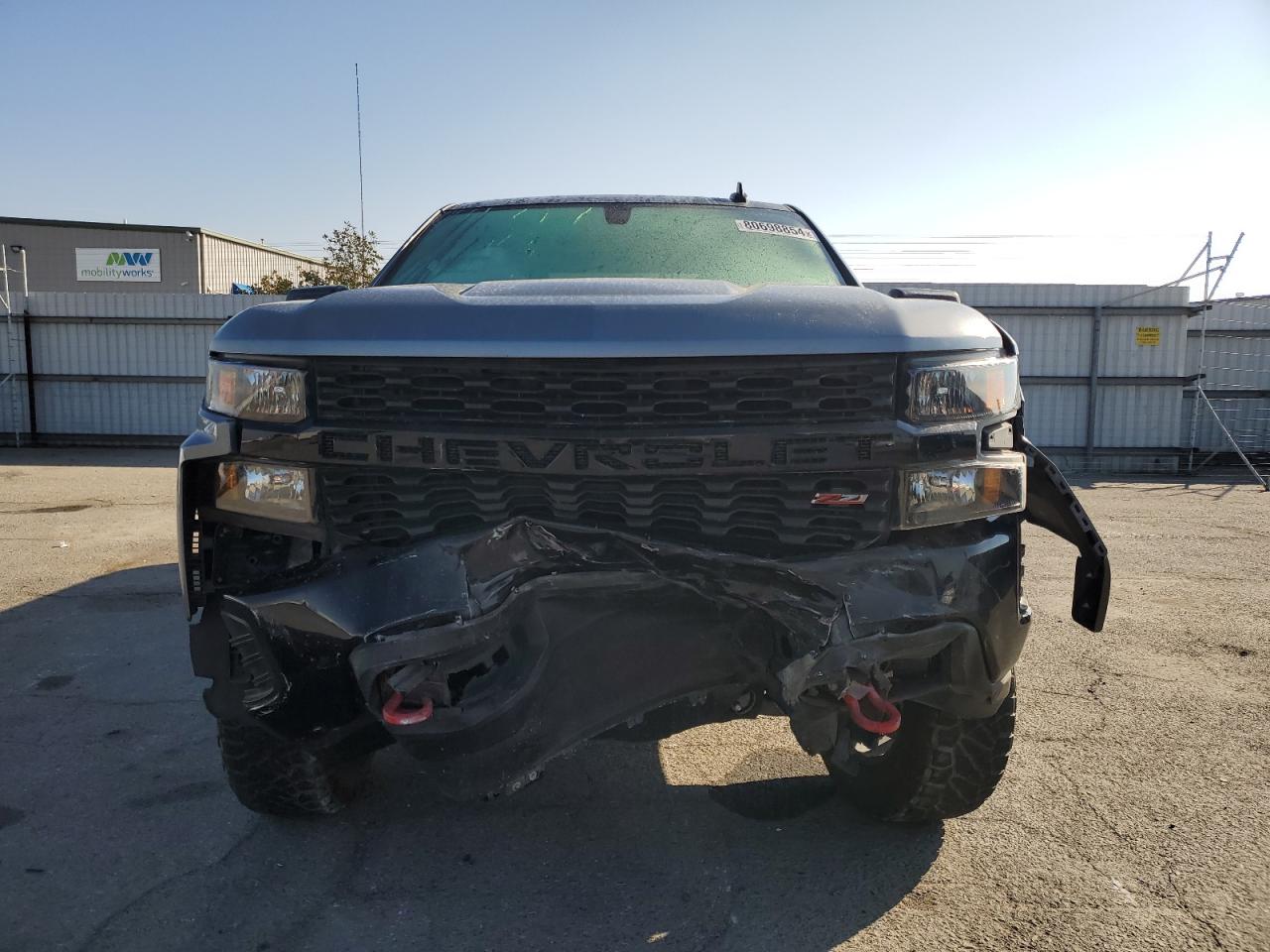 2021 Chevrolet Silverado VIN 1GCPYCEF5MZ216336 Copart auction photo, front end damage thumbnail 5