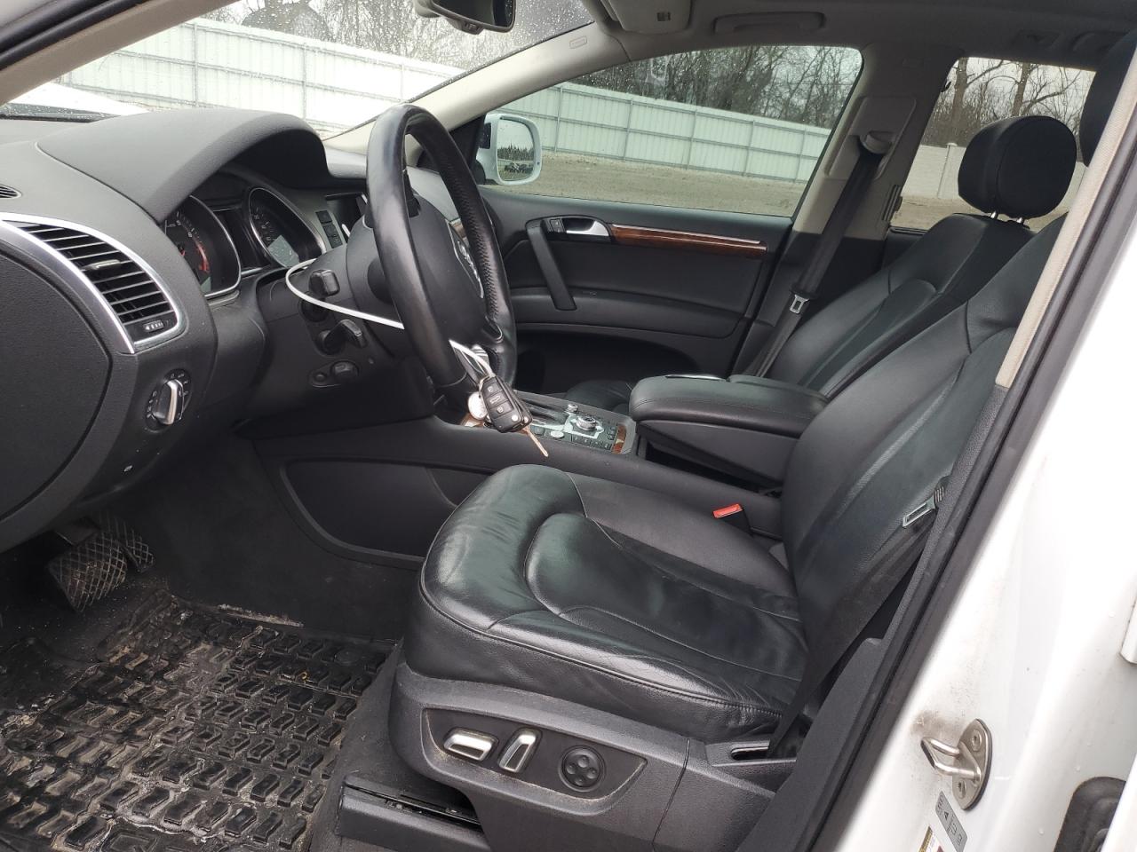 2015 Audi Q7 VIN WA1LGAFE7FD017343 Copart auction photo, front end damage thumbnail 7