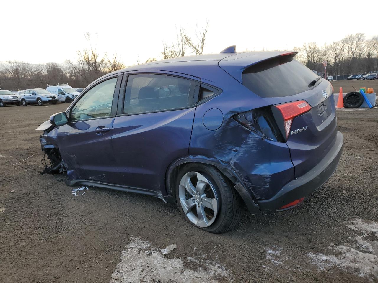 2017 Honda HR-V VIN 3CZRU6H55HM719407 Copart auction photo, all over damage thumbnail 2