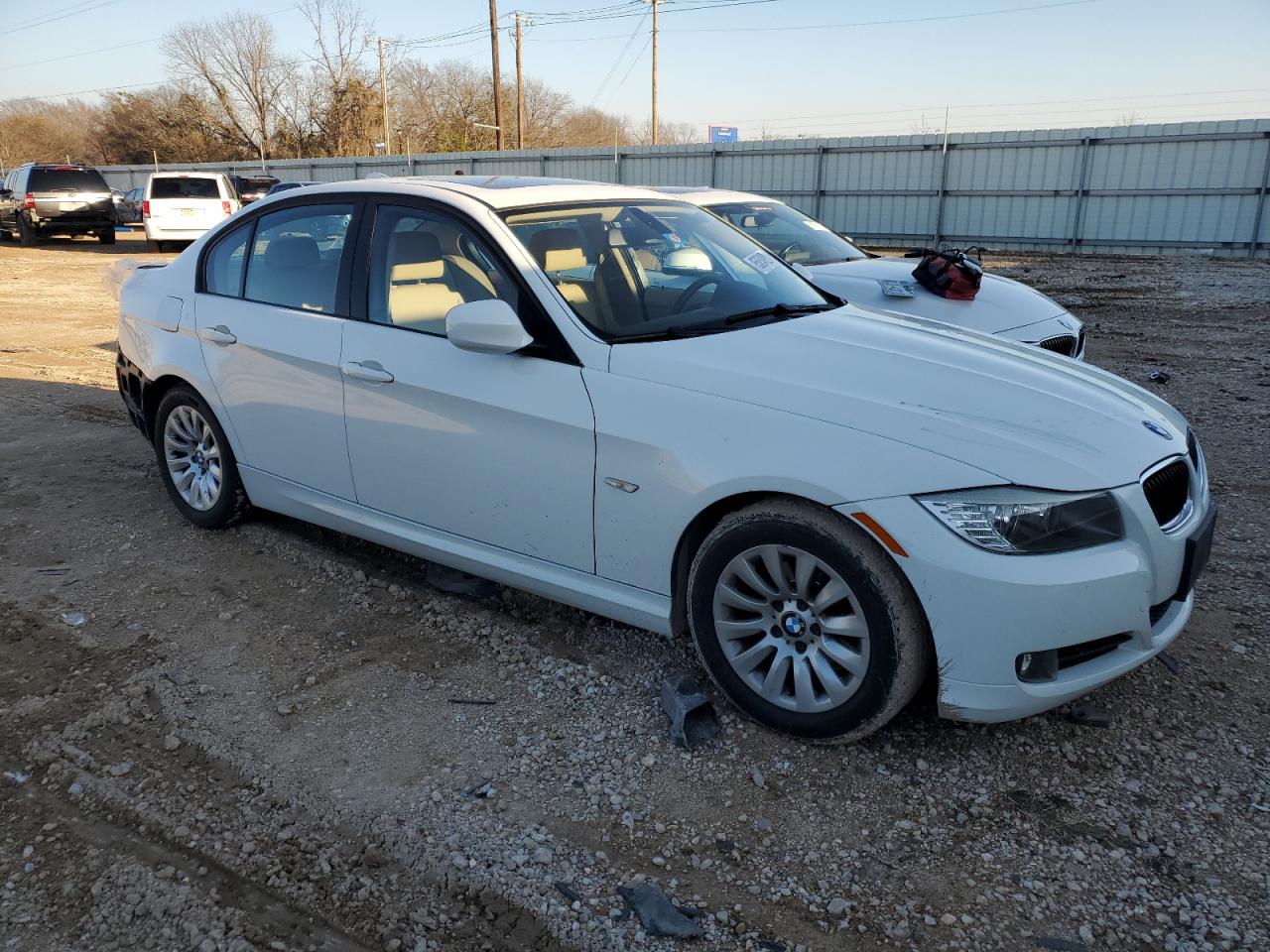 2009 BMW 3er VIN WBAPH53549A437497 Copart auction photo, rear end damage thumbnail 4