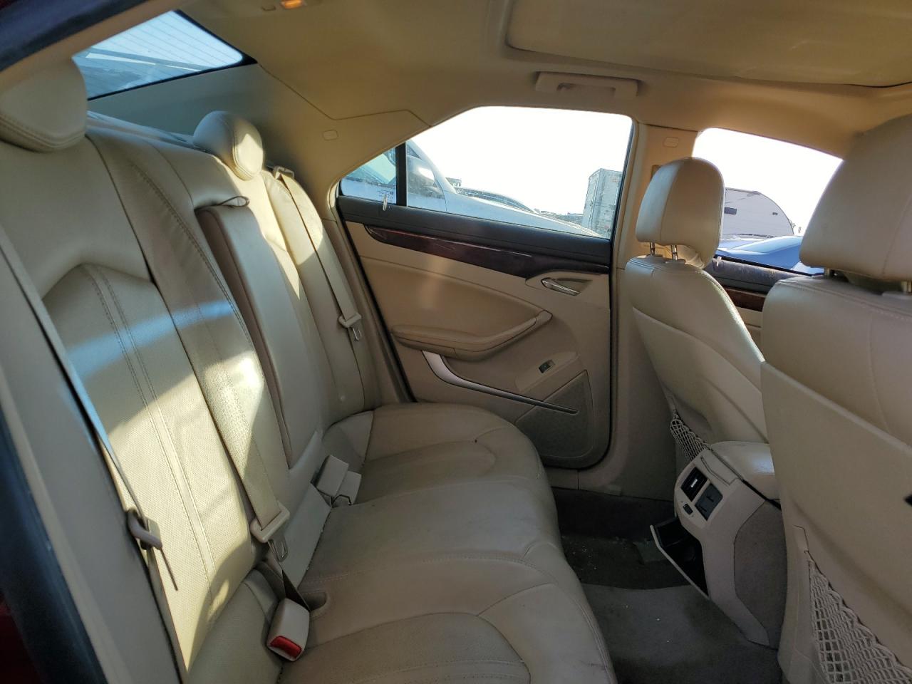 2012 Cadillac CTS VIN 1G6DG5E56C0100495 Copart auction photo, hail / all over damage thumbnail 10