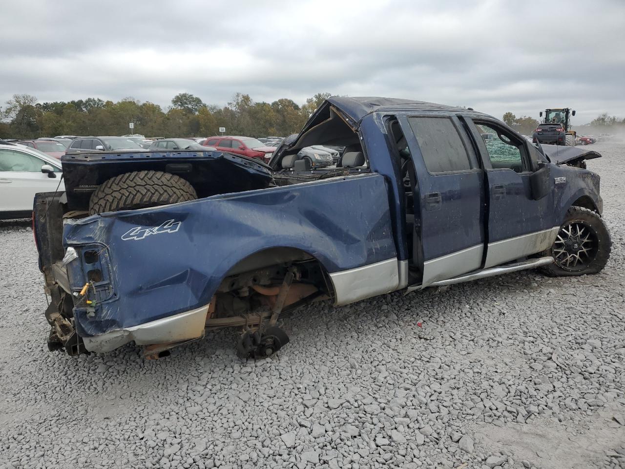 2007 Ford F-150 VIN 1FTPW14V07FA36786 Copart auction photo, all over damage thumbnail 3
