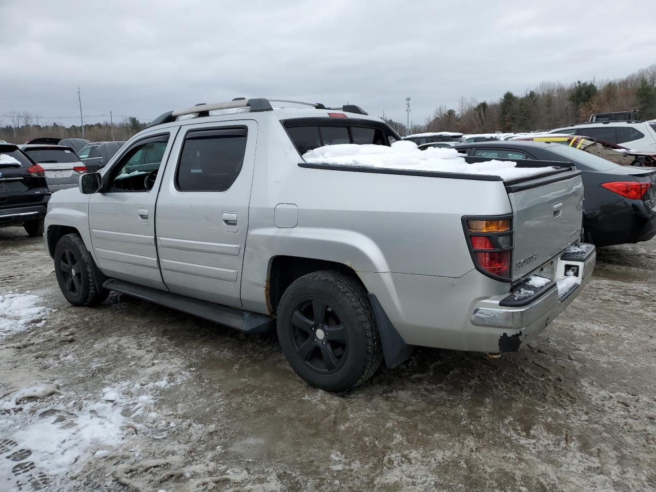 2006 Honda Ridgeline VIN 2HJYK16506H509317 Copart auction photo, side damage thumbnail 2