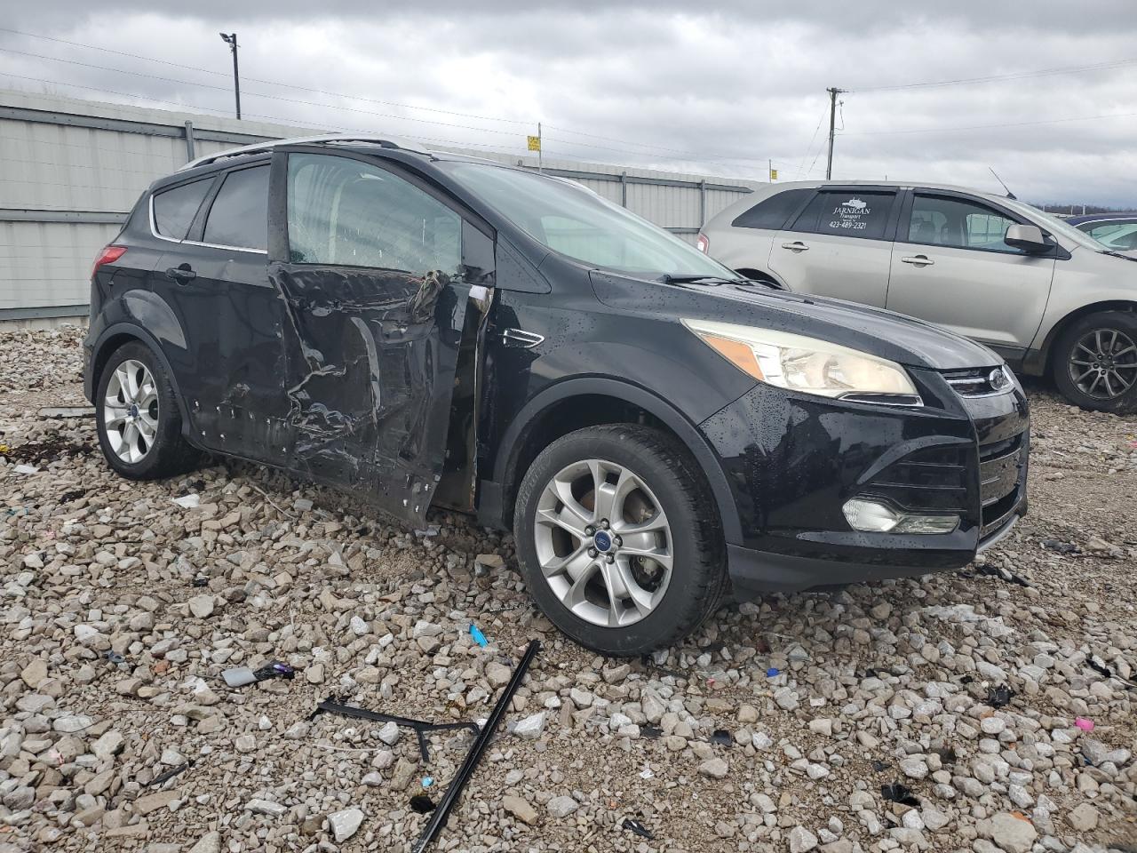 2016 Ford Escape VIN 1FMCU9J90GUA13994 Copart auction photo, all over damage thumbnail 4