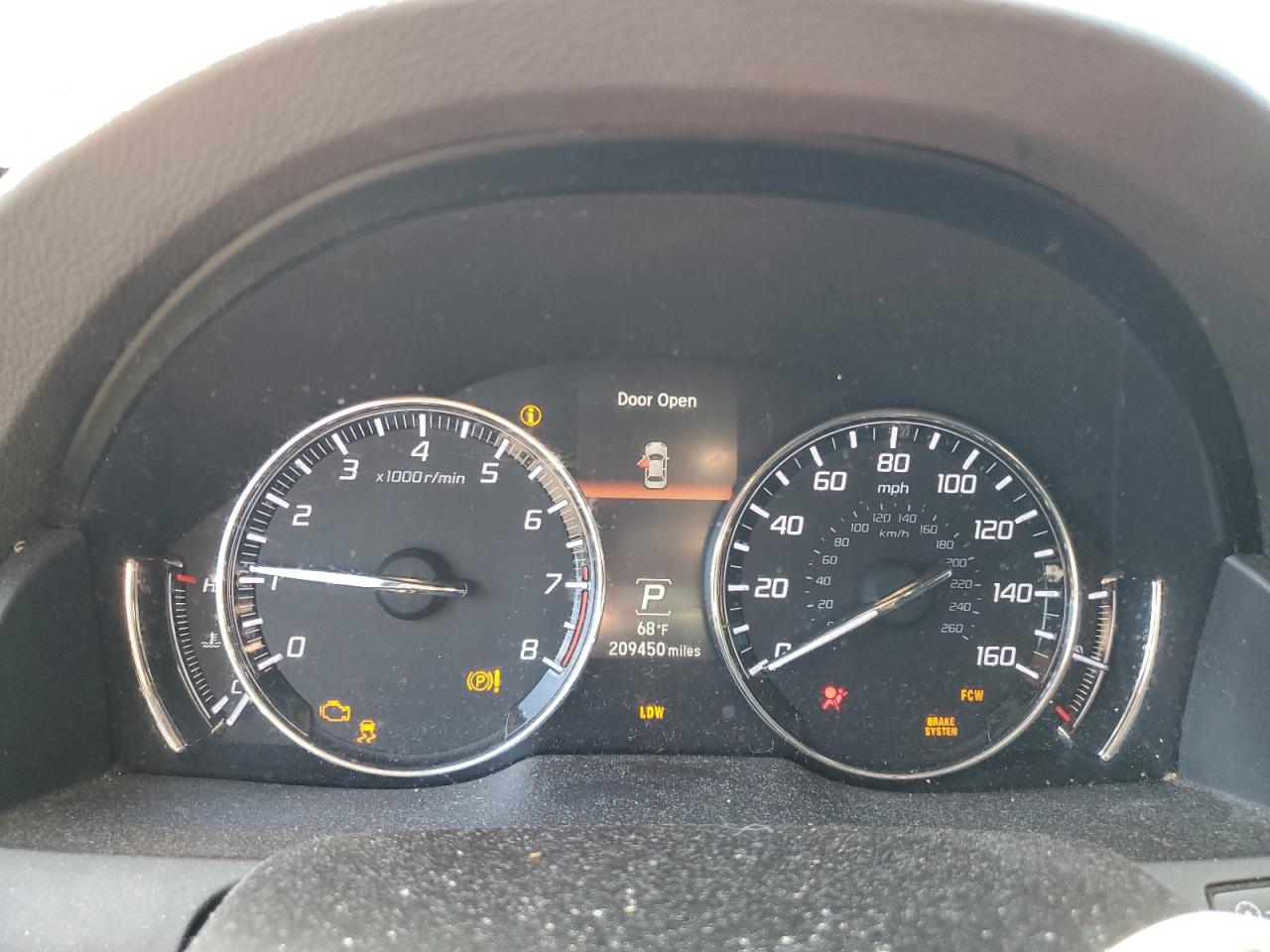 2014 Acura RLX VIN JH4KC1F33EC001347 Copart auction photo, mechanical damage thumbnail 9