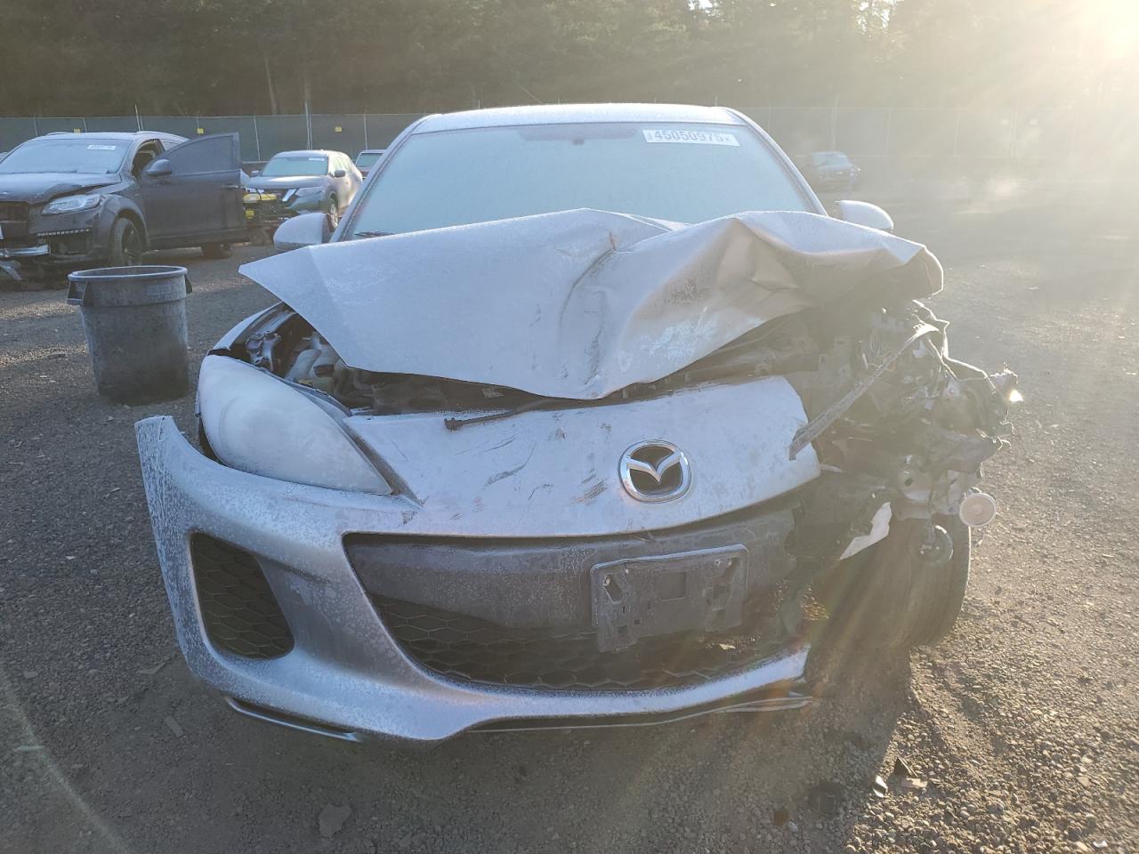 2013 Mazda 3 VIN JM1BL1TG3D1735165 Copart auction photo, front end damage thumbnail 5