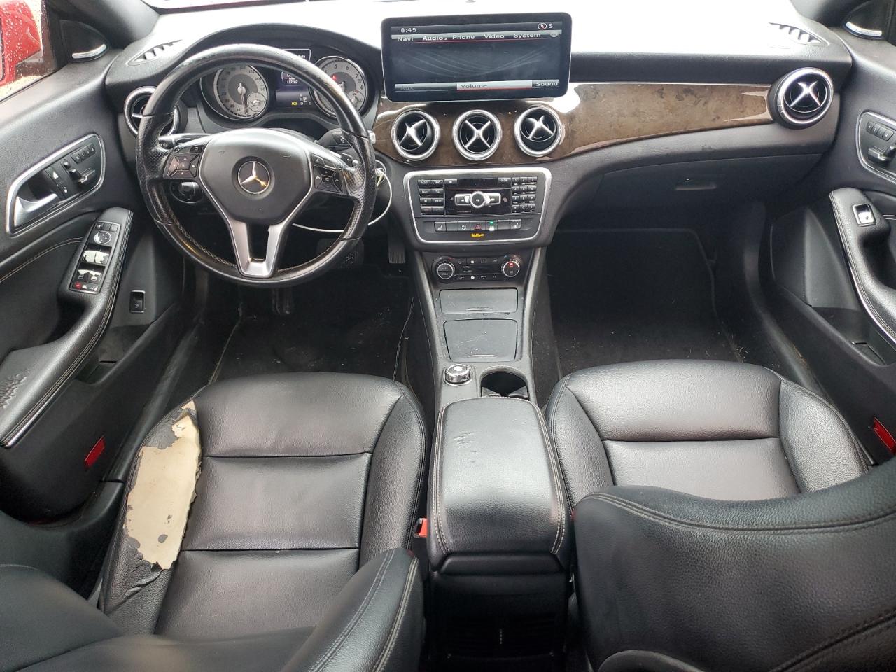 2014 Mercedes-Benz CLA-klasse VIN WDDSJ4EB1EN079640 Copart auction photo, rear end / front end damage thumbnail 8