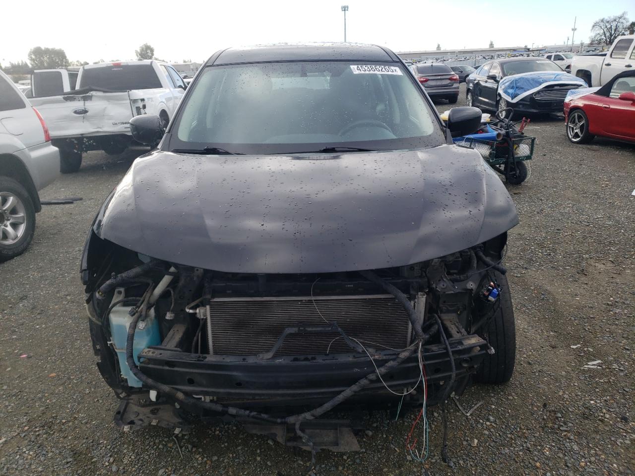 2017 Nissan Rogue VIN KNMAT2MT1HP504183 Copart auction photo, front end damage thumbnail 5