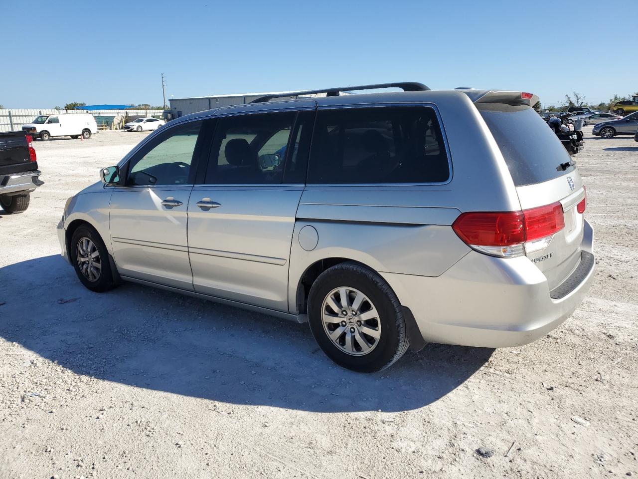 2008 Honda Odyssey VIN 5FNRL38778B064552 Copart auction photo, side damage thumbnail 2