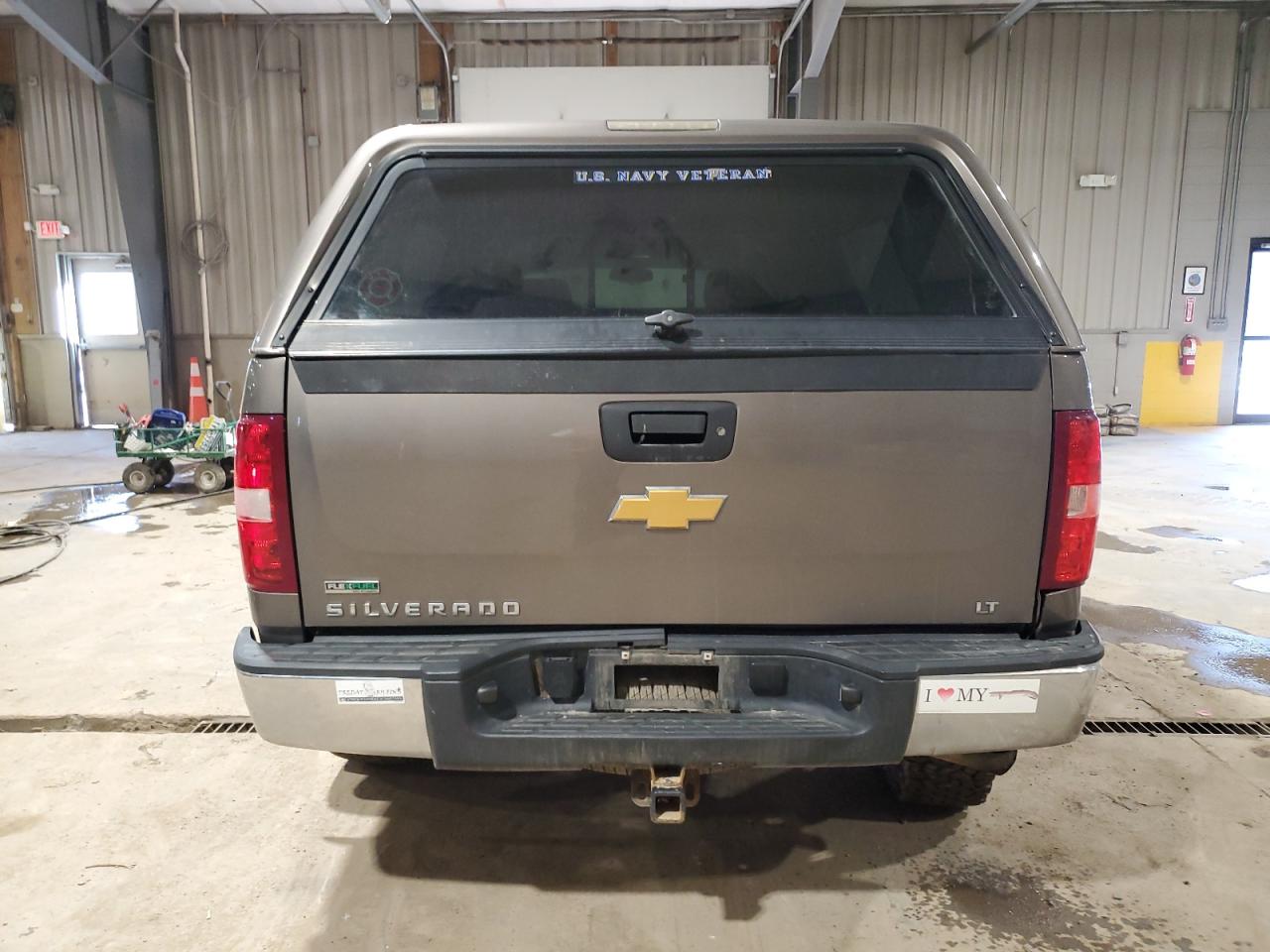 2012 Chevrolet Silverado VIN 1GCRKSE75CZ303956 Copart auction photo, side damage thumbnail 6