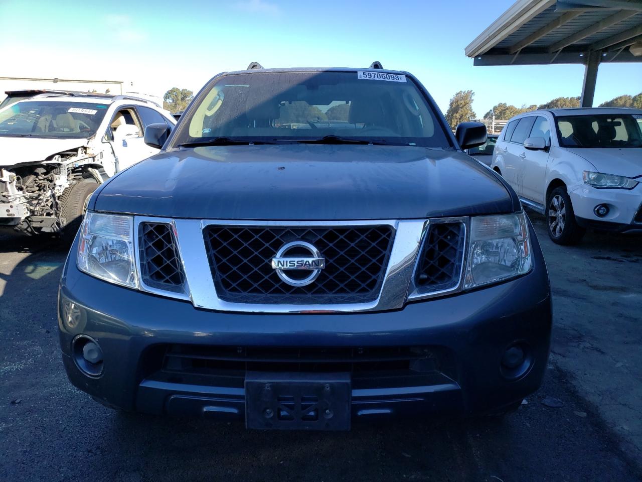 2008 Nissan Pathfinder VIN 5N1AR18U08C656826 Copart auction photo, rear end damage thumbnail 5