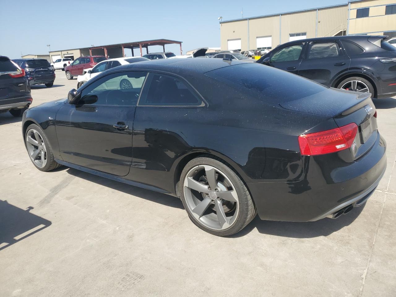 2015 Audi RS5 VIN WAUVGAFR8FA022115 Copart auction photo, side / hail damage thumbnail 2