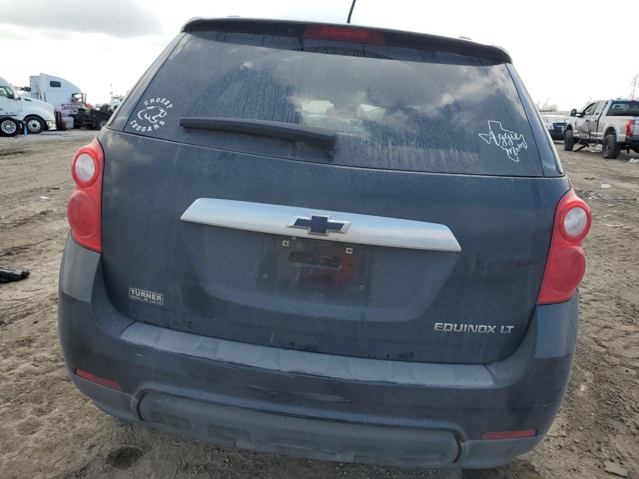 2015 Chevrolet Equinox VIN 2GNALBEK9F6262205 Copart auction photo, front end / side damage thumbnail 6