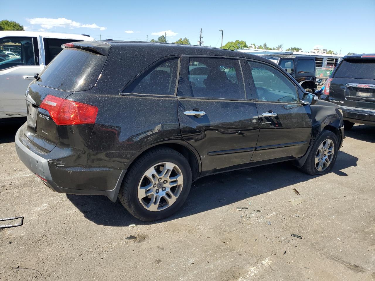2009 Acura MDX VIN 2HNYD28679H526950 Copart auction photo, all over damage thumbnail 3