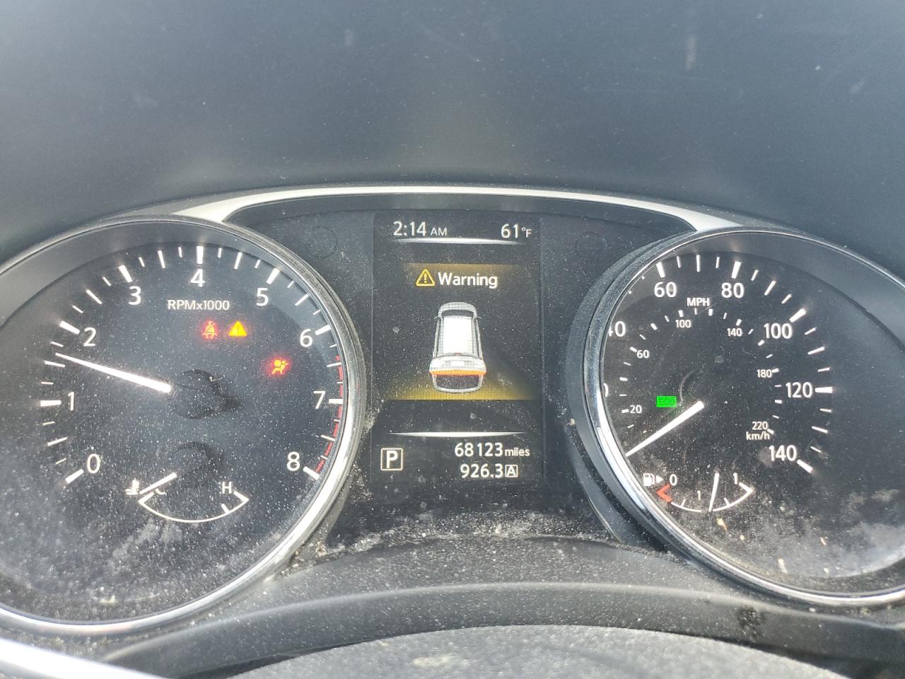 2016 Nissan Rogue VIN 5N1AT2MV6GC919373 Copart auction photo, front end damage thumbnail 9