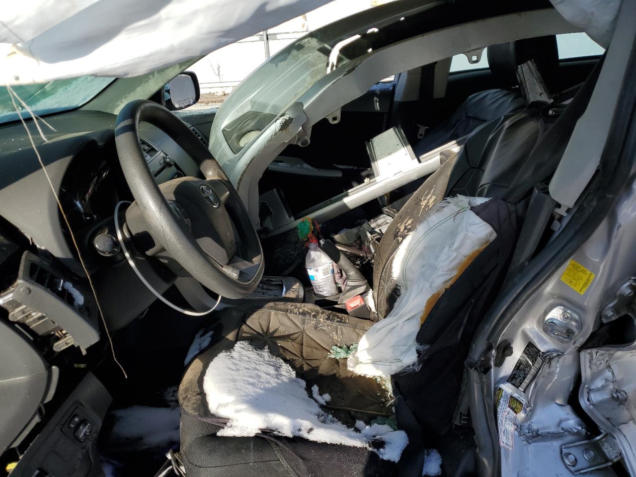 2011 Toyota Corolla VIN 2T1BU4EE4BC569337 Copart auction photo, all over damage thumbnail 7