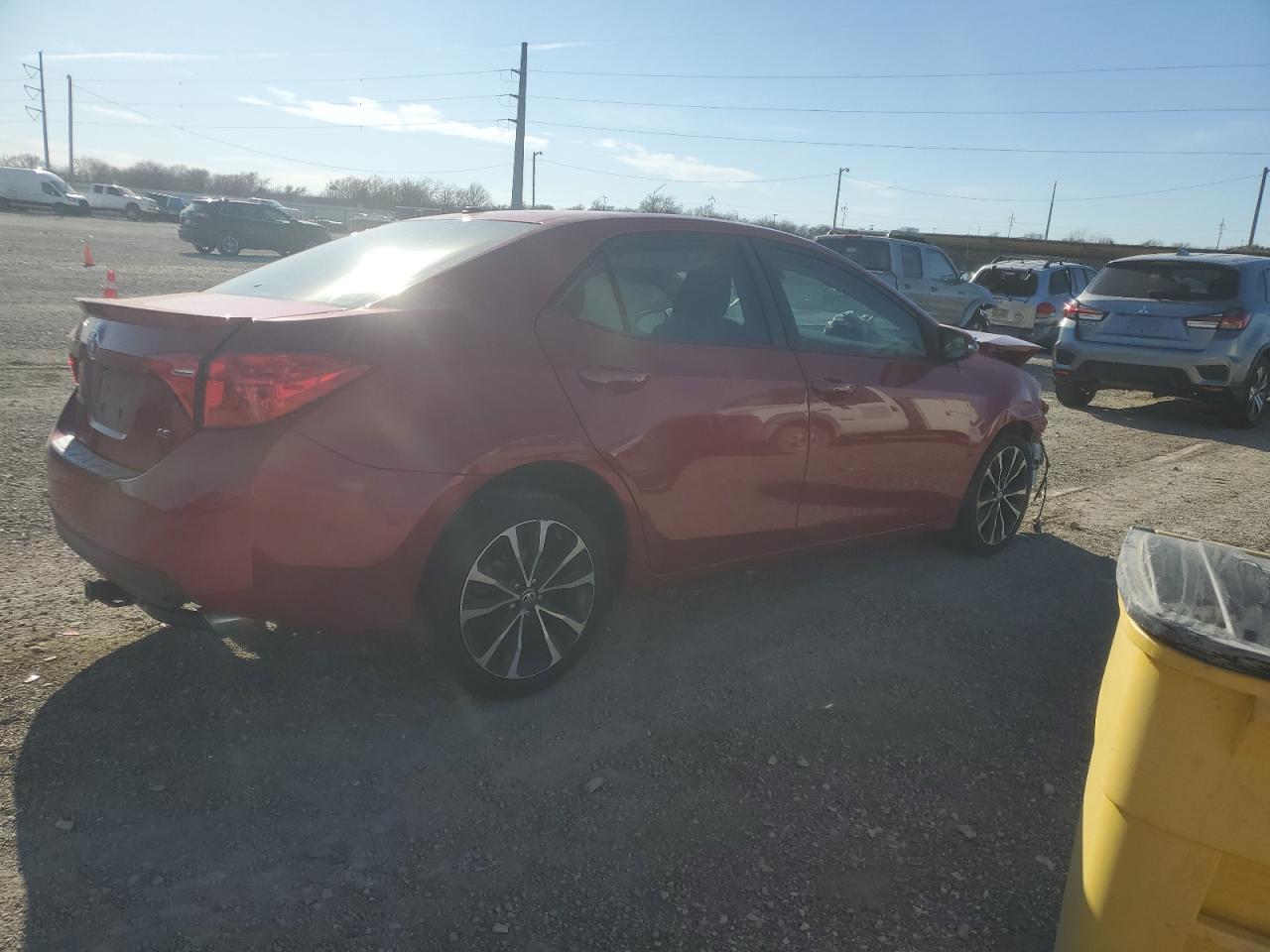 2017 Toyota Corolla VIN 2T1BURHE0HC857874 Copart auction photo, all over damage thumbnail 3