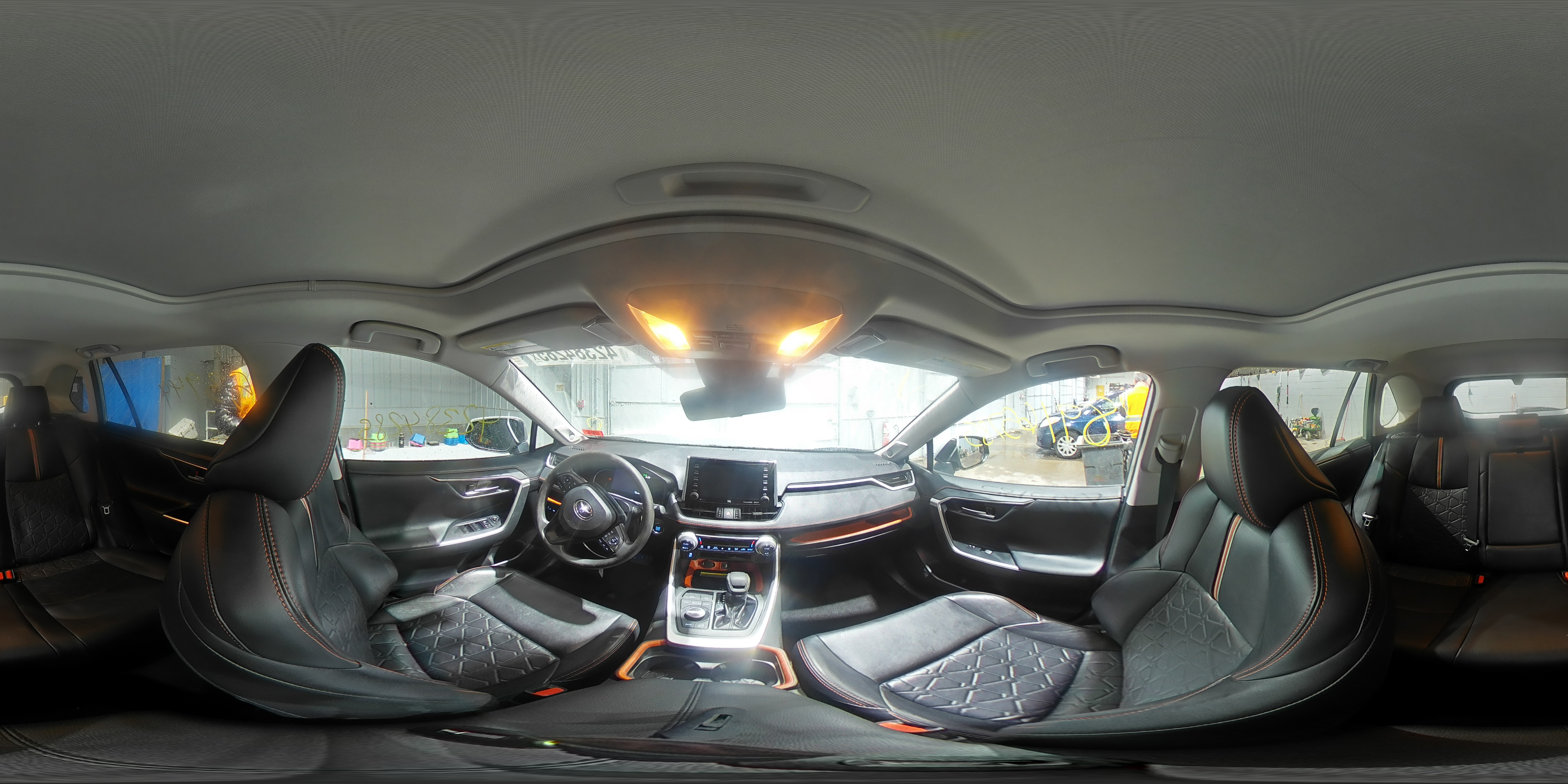 2019 Toyota RAV 4 VIN 2T3J1RFV1KW055676 Copart auction photo, front end / side damage thumbnail 15