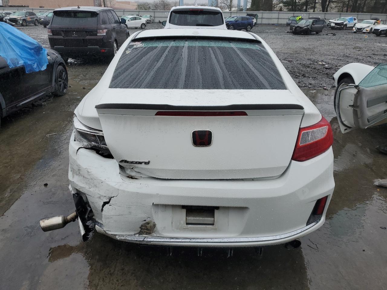 2014 Honda Accord VIN 1HGCT1B89EA016746 Copart auction photo, rear end / minor dent/scratches damage thumbnail 6
