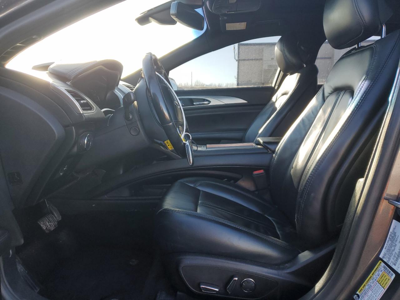 2017 Lincoln MKZ VIN 3LN6L5D90HR641034 Copart auction photo, front end / rear end damage thumbnail 7