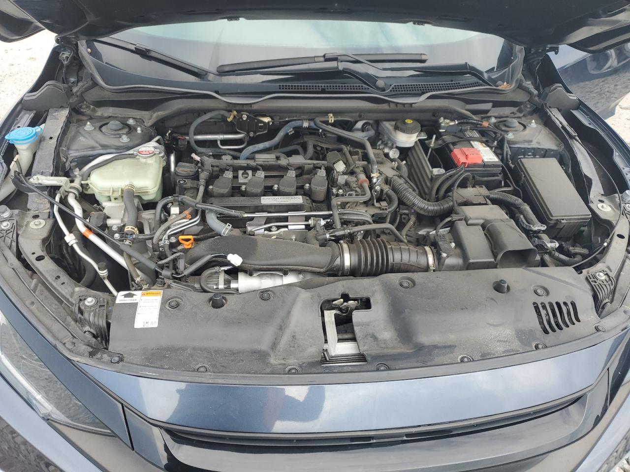 2020 Honda Civic VIN 19XFC1F32LE002840 Copart auction photo, rear end / side damage thumbnail 11