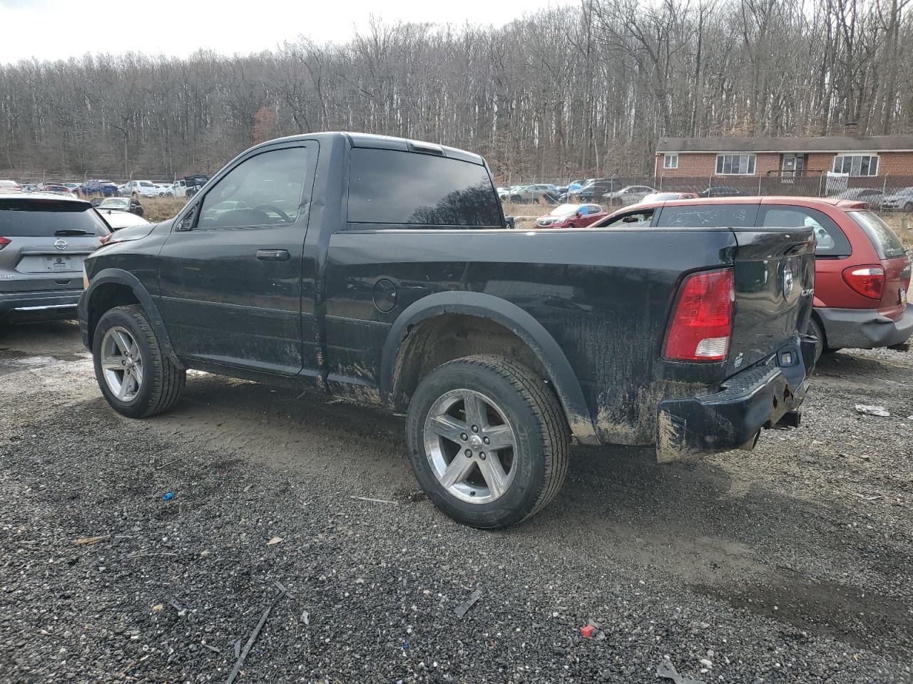 2012 Dodge RAM VIN 3C6JD7AT8CG159091 Copart auction photo, front end / all over damage thumbnail 2