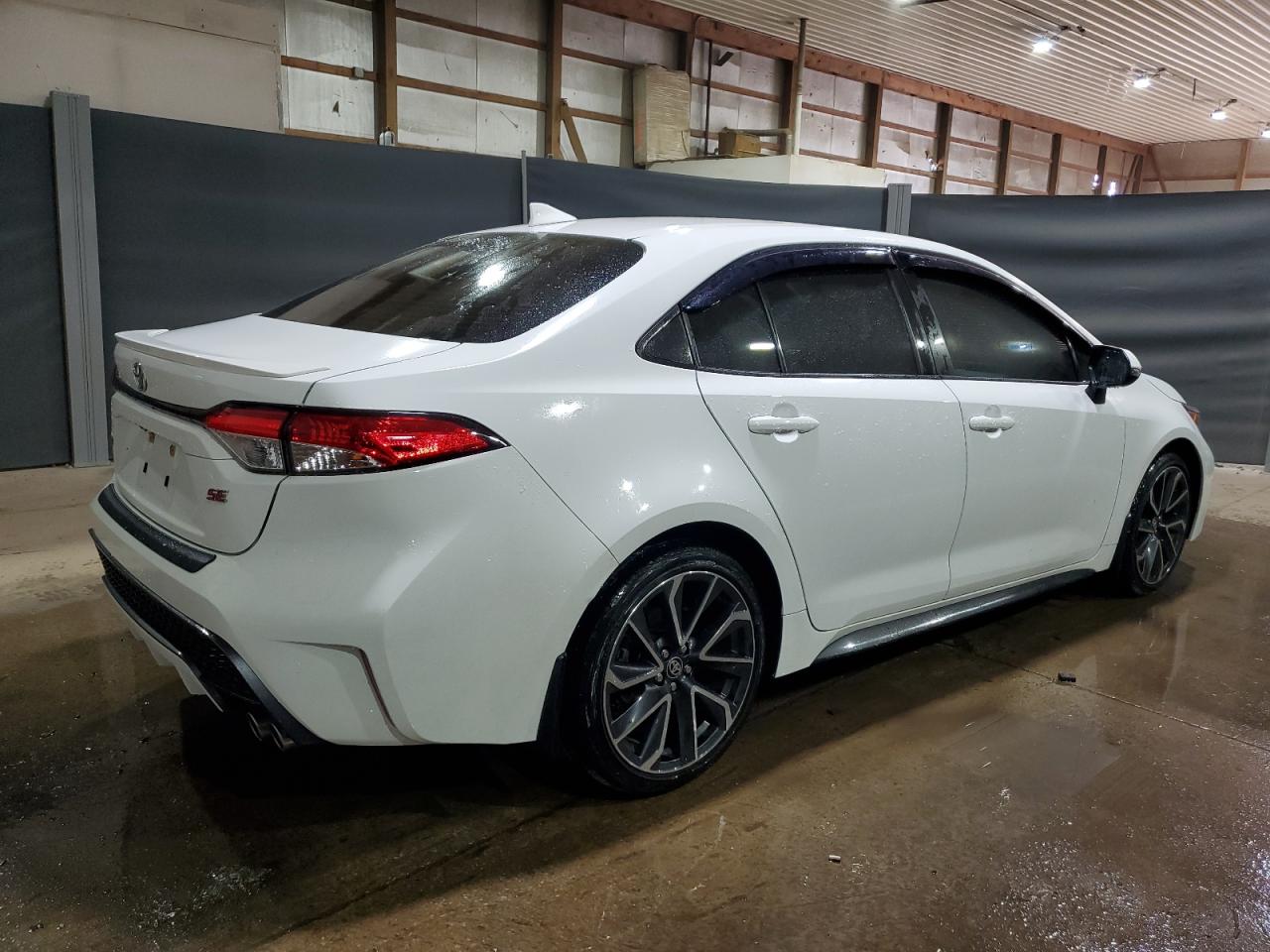 2020 Toyota Corolla VIN JTDS4RCE0LJ035256 Copart auction photo, side / rear end damage thumbnail 3