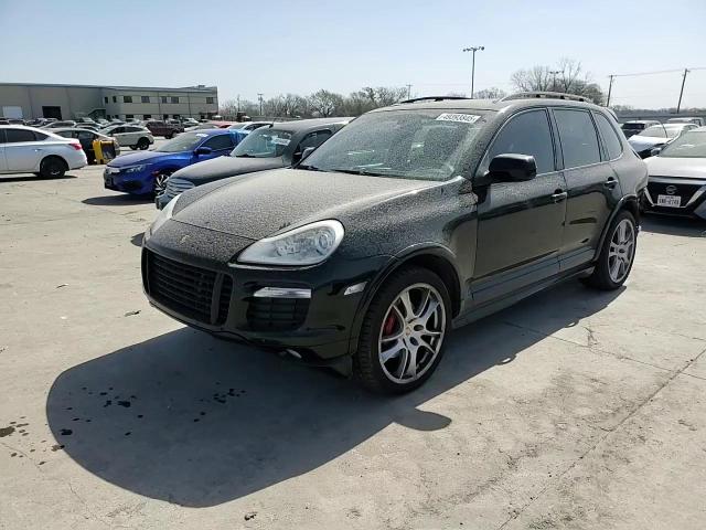 2008 Porsche Cayenne VIN WP1AD29P58LA74673 Copart auction photo, rear end / hail damage thumbnail 12