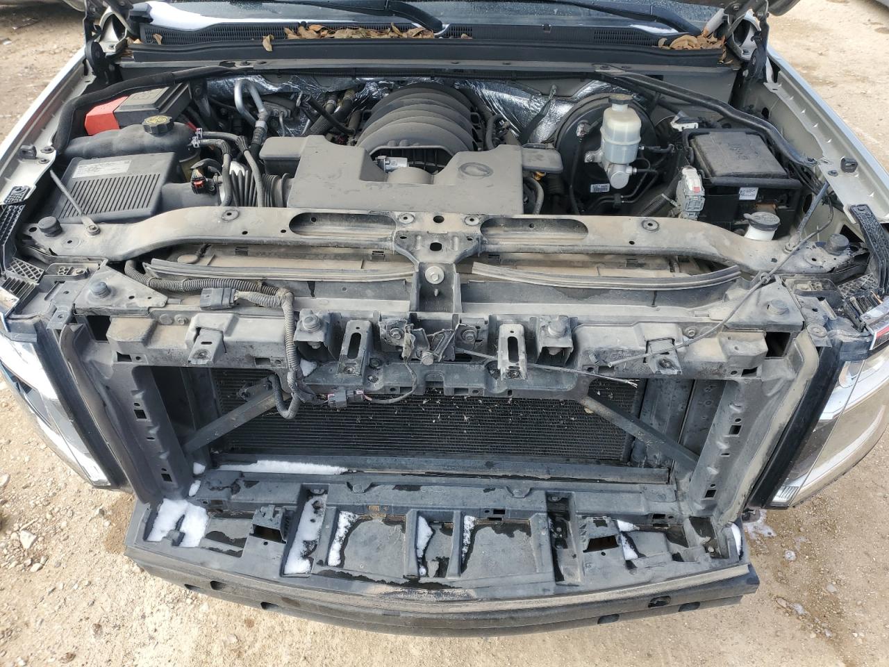 2015 Chevrolet Tahoe VIN 1GNSCBKC0FR295597 Copart auction photo, front end / undercarriage damage thumbnail 12