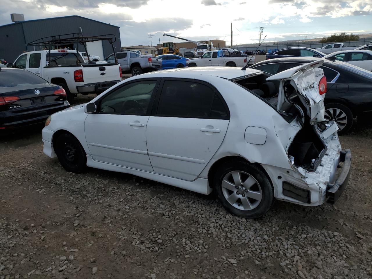 2008 Toyota Corolla VIN 1NXBR32E18Z032707 Copart auction photo, rear end damage thumbnail 2