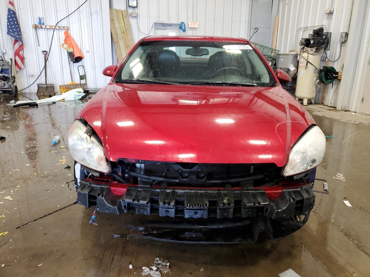 2012 Chevrolet Impala VIN 2G1WC5E34C1329237 Copart auction photo, front end / side damage thumbnail 5