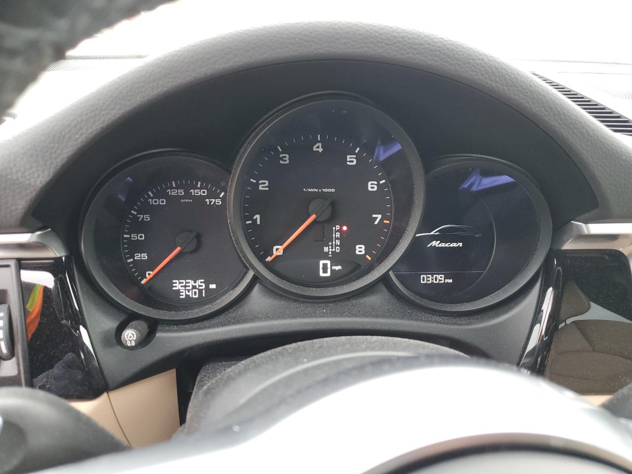 2020 Porsche Macan VIN WP1AA2A55LLB02922 Copart auction photo, front end damage thumbnail 9