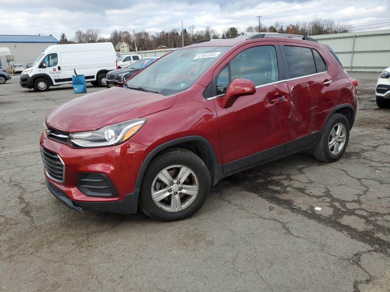 2020 Chevrolet Trax VIN 3GNCJPSB7LL192274