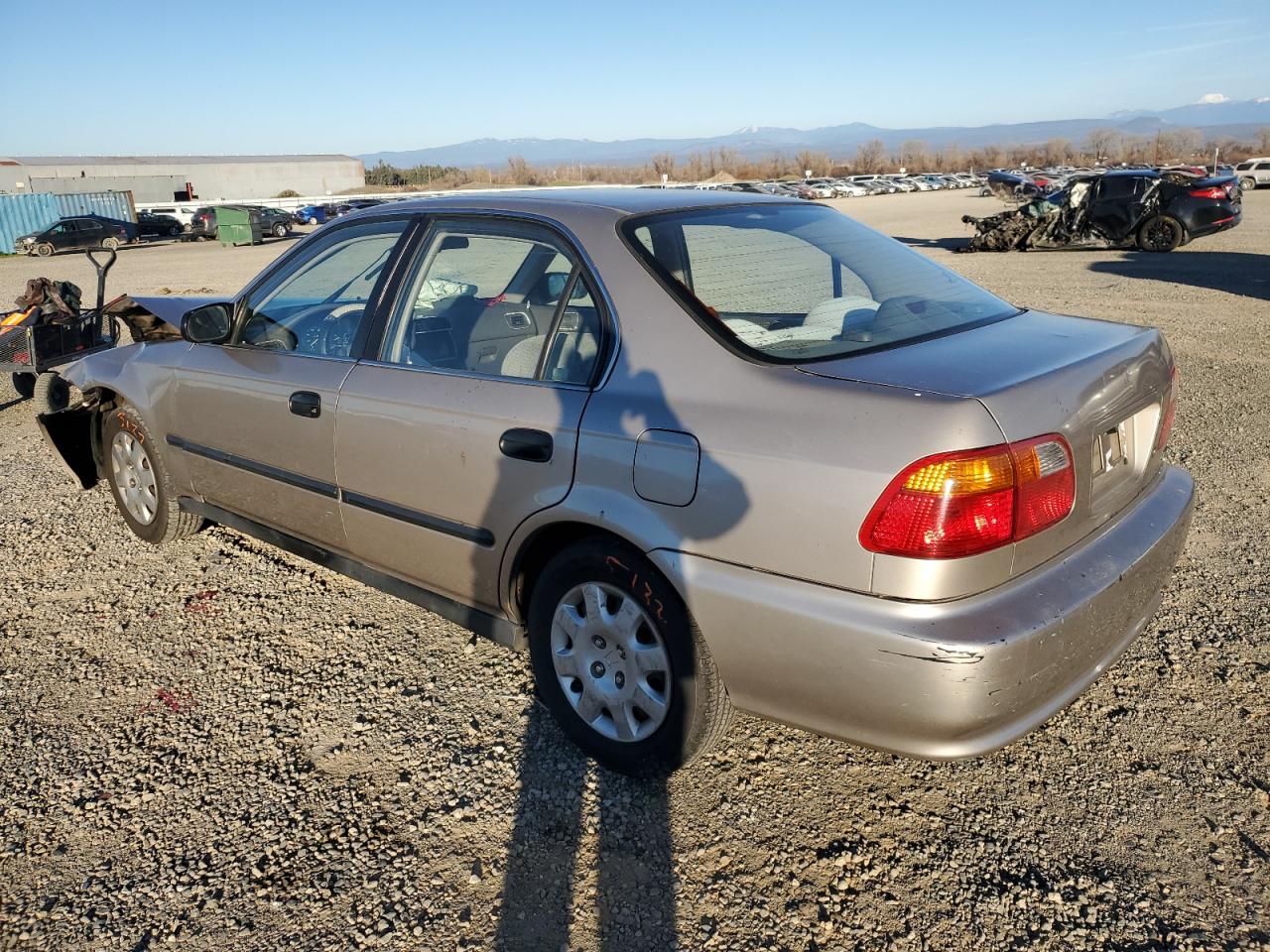 2000 Honda Civic VIN 2HGEJ6677YH576218 Copart auction photo, front end damage thumbnail 2