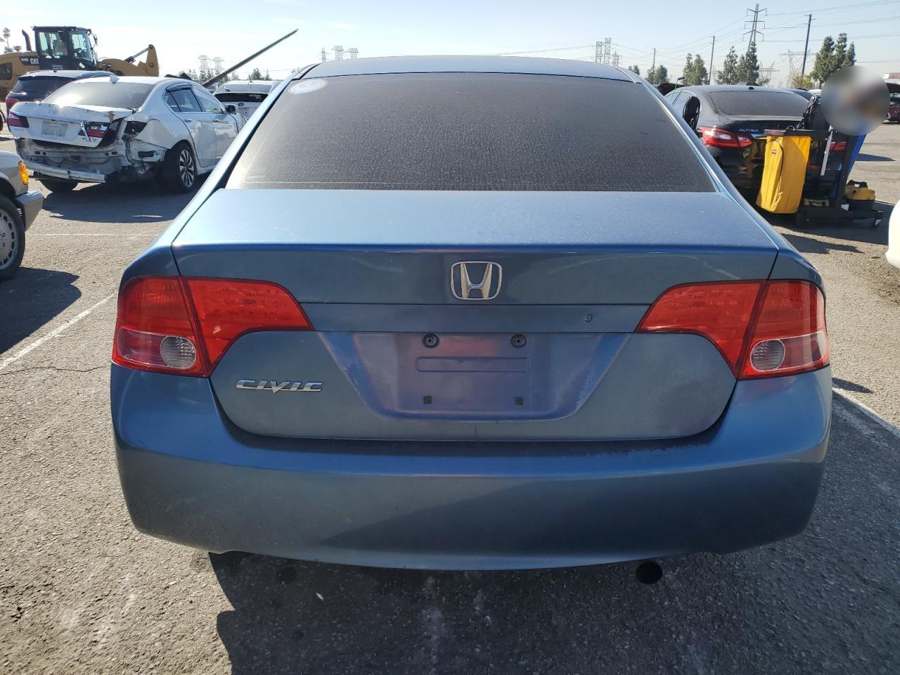2008 Honda Civic VIN 2HGFA16508H526265 Copart auction photo, mechanical damage thumbnail 6